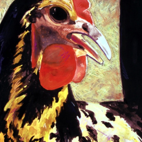 Chicken
30x22
Watercolor and Pastel